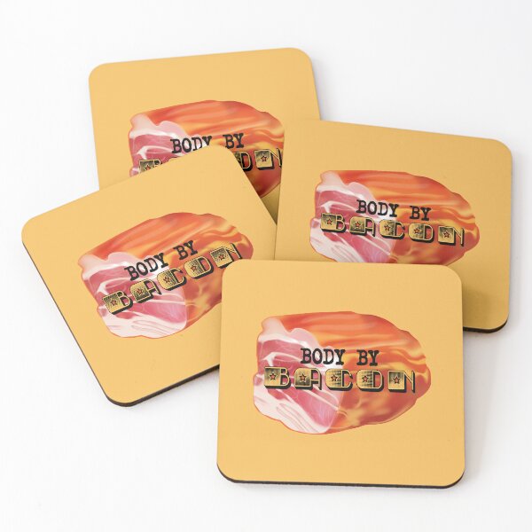 Item preview, Body by Bacon (on Yellow) designed and sold by PawsitiveMum.