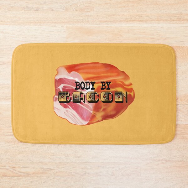 Item preview, Body by Bacon (on Yellow) designed and sold by PawsitiveMum.