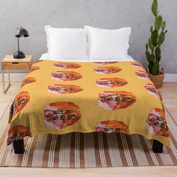 Item preview, Body by Bacon (on Yellow) designed and sold by PawsitiveMum.