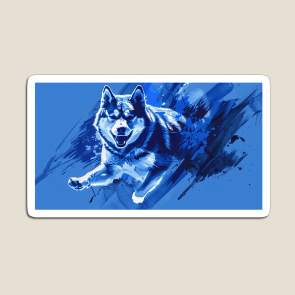 Artikelvorschau, Majestätischer Siberian Husky: Abenteuer in der verschneiten Wildnis entworfen und verkauft von Theproxmrt.