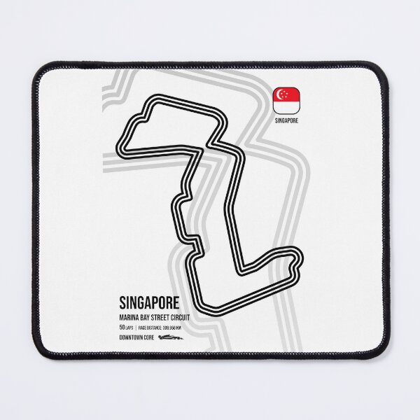Item preview, Singapore Race Track  designed and sold by Mariel  Toigo.