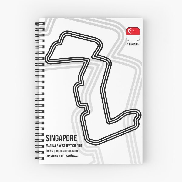 Item preview, Singapore Race Track  designed and sold by Mariel  Toigo.