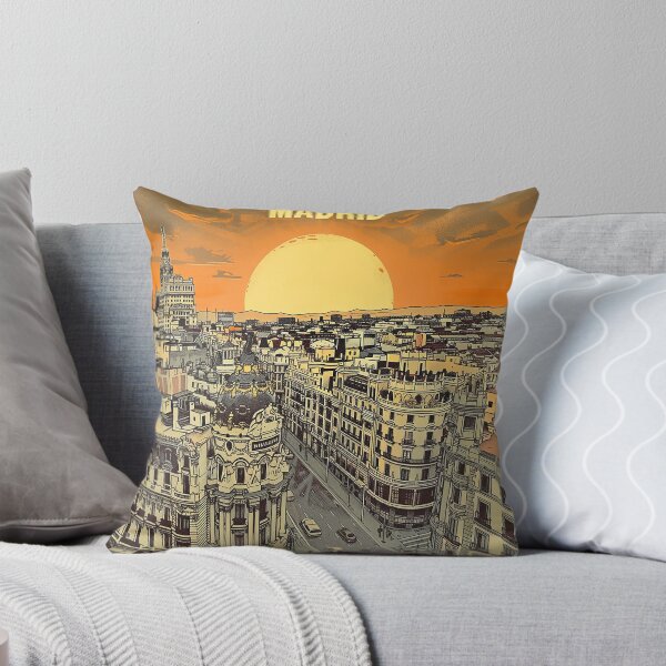 Item preview, Retro Madrid Illustration designed and sold by nomiraclehere.