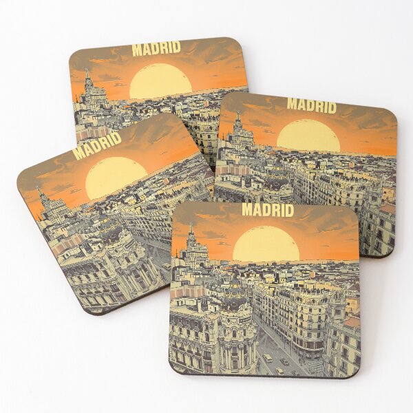 Item preview, Retro Madrid Illustration designed and sold by nomiraclehere.