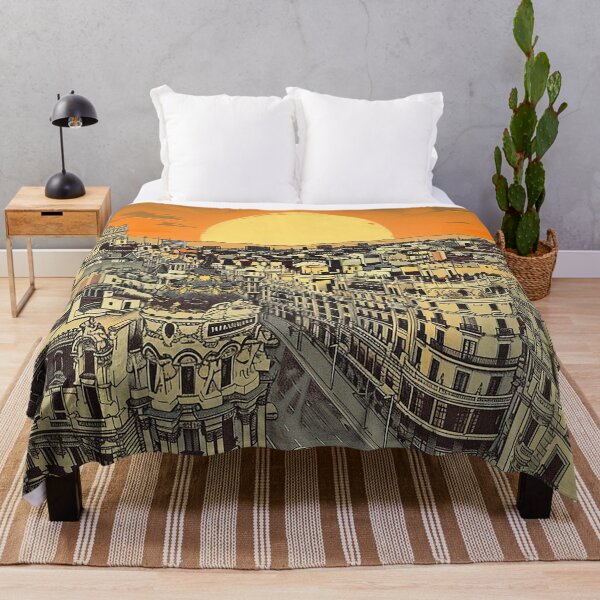 Item preview, Retro Madrid Illustration designed and sold by nomiraclehere.