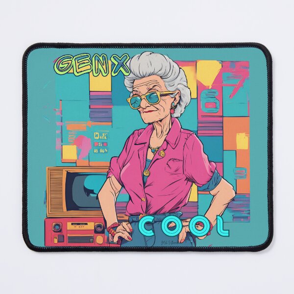 Item preview, Gen X Cool. Rebellious look, free spirit designed and sold by MaluVillarreal.