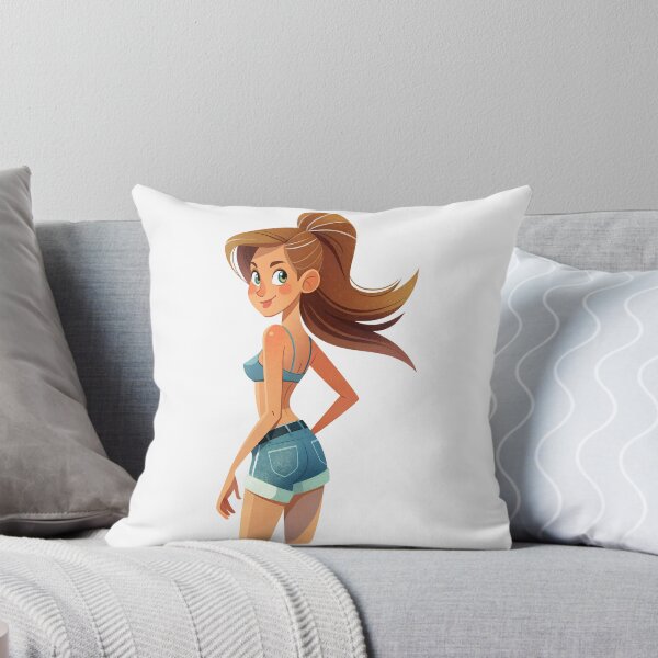 Item preview, Girl Looking Over Her Shoulder 6 designed and sold by Brasuca's Art.