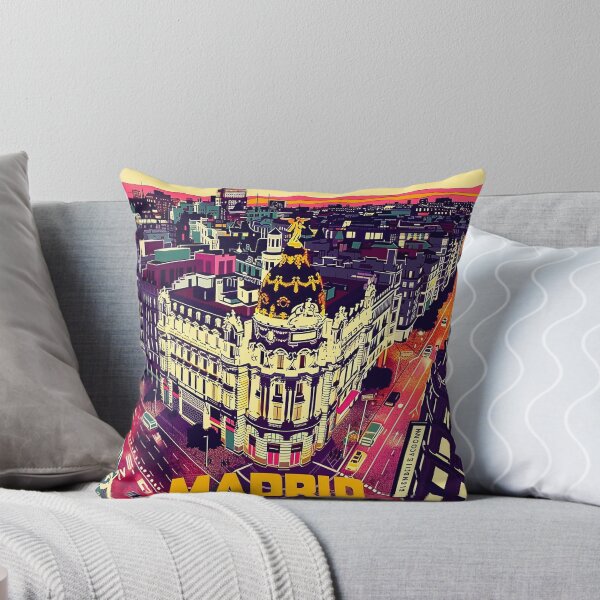 Item preview, Retro Madrid Illustration designed and sold by nomiraclehere.
