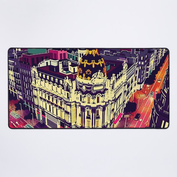 Item preview, Retro Madrid Illustration designed and sold by nomiraclehere.