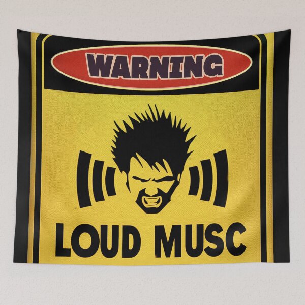 Item preview, WARNING! loud music designed and sold by Gnfree.