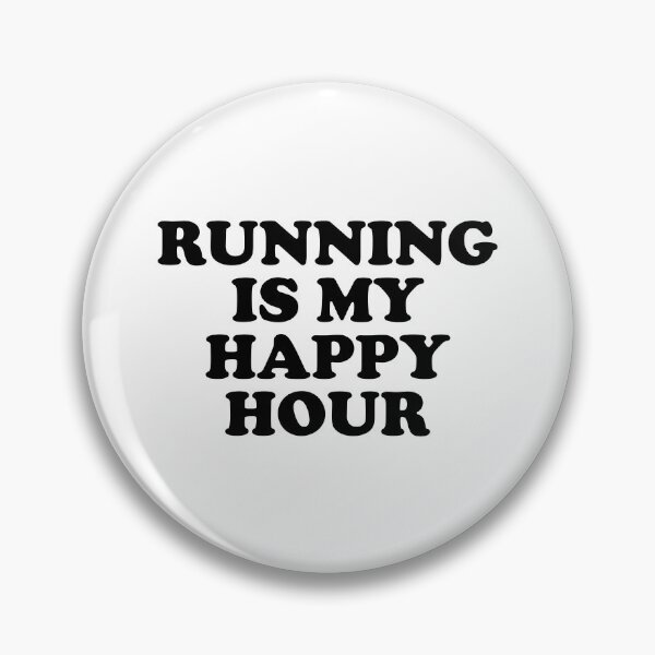 Item preview, Running Is My Happy Hour  designed and sold by Inspirationmotivation.