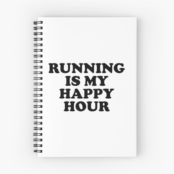 Item preview, Running Is My Happy Hour  designed and sold by Inspirationmotivation.