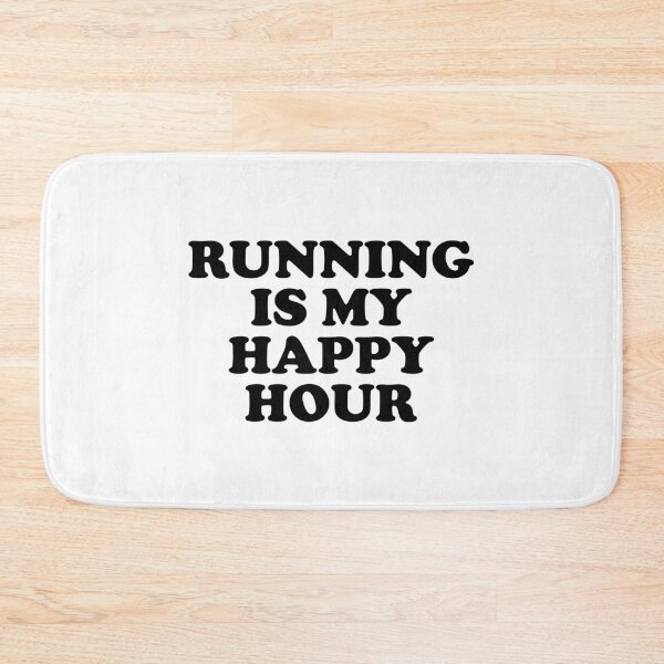 Item preview, Running Is My Happy Hour  designed and sold by Inspirationmotivation.