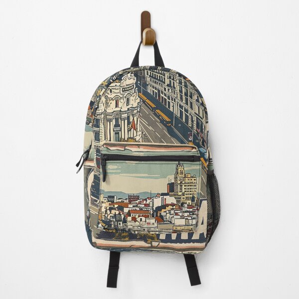 Item preview, Retro Madrid Illustration designed and sold by nomiraclehere.