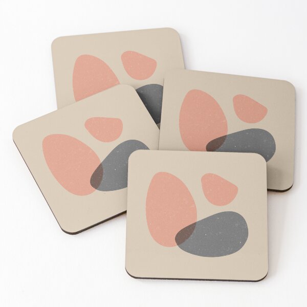 Item preview, Béziama Colorida II - Dove, Coral, Slate designed and sold by Irene Estelle.