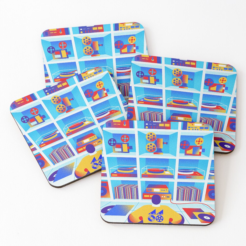Item preview, Coasters (Set of 4) designed and sold by RustomPujado.