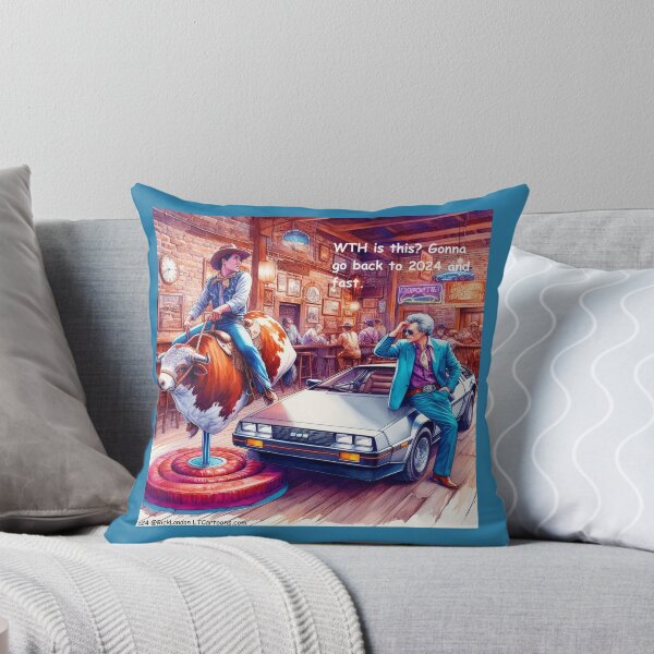 Item preview, A Delorean, Mechanical Bull And Back To The Future Yet Again designed and sold by Rick London Gifts.