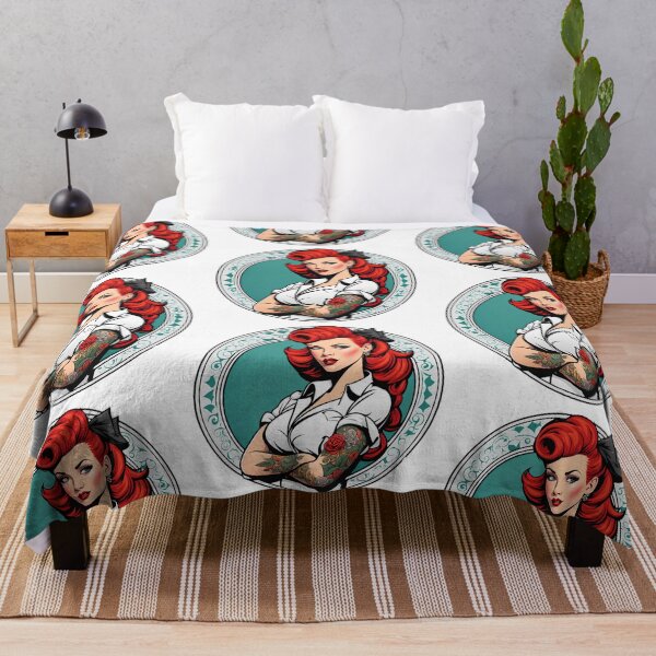 Item preview, Beautiful redhead nurse designed and sold by StivenRengifo.
