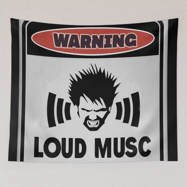 Item preview, WARNING! loud music designed and sold by Gnfree.