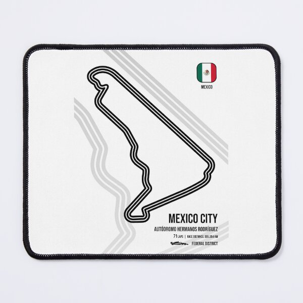 Item preview, Mexico City Race Track designed and sold by Mariel Toigo.