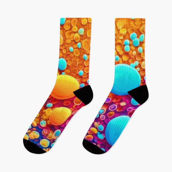 Item preview, Vibrant Ocean Bubble Patterns designed and sold by Health And Fitness Posts e-Store.