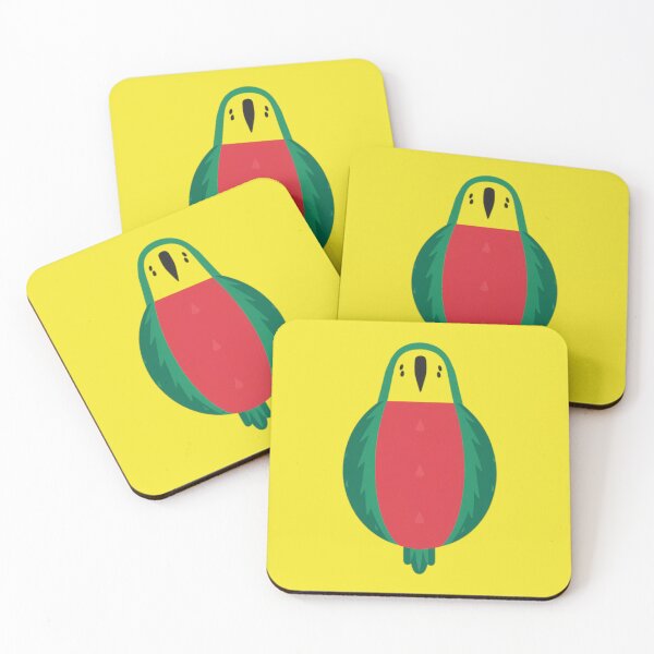 Item preview, Parrot in the shape of watermelon designed and sold by 123ks.