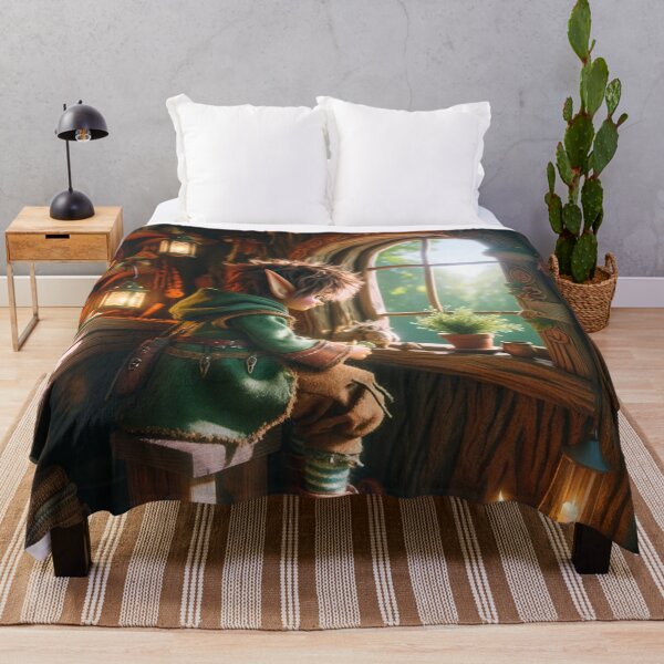 Item preview, Elf looking out the window designed and sold by JPdesignPunk.