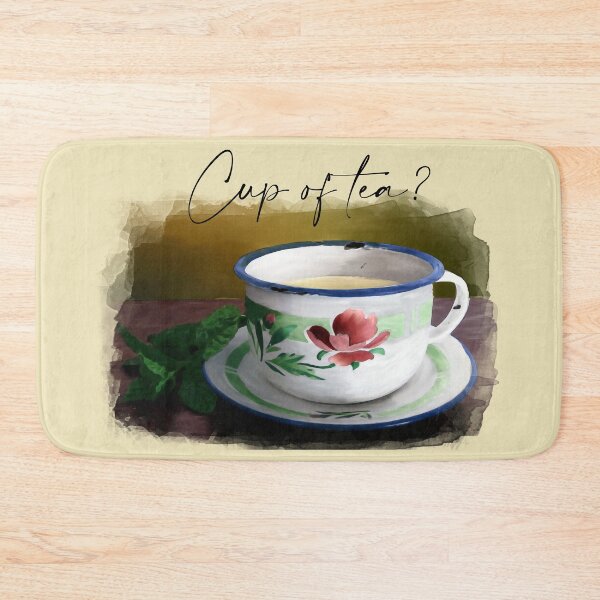 Item preview, Warm Up Your Soul with a Cup of Tea: Watercolor Teacup designed and sold by Doug0276.