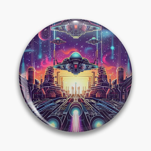 Item preview, Galactic Gridlock designed and sold by Retro Type.