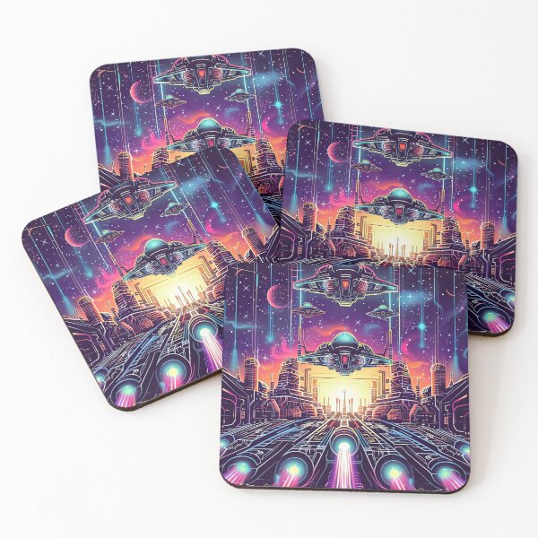 Item preview, Galactic Gridlock designed and sold by Retro Type.