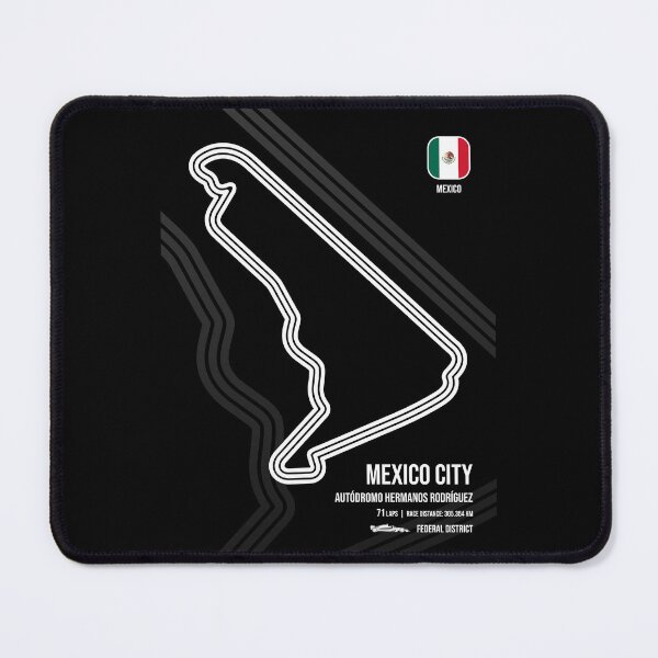 Item preview, Mexico City Race Track (B&W) designed and sold by Mariel  Toigo.