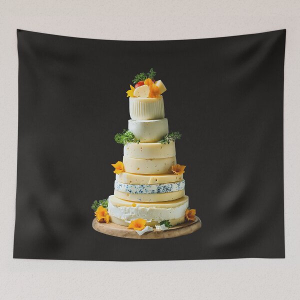 Item preview, Cheese Bliss: The Ultimate Cheese Lover's Dream Cake designed and sold by elynne9.