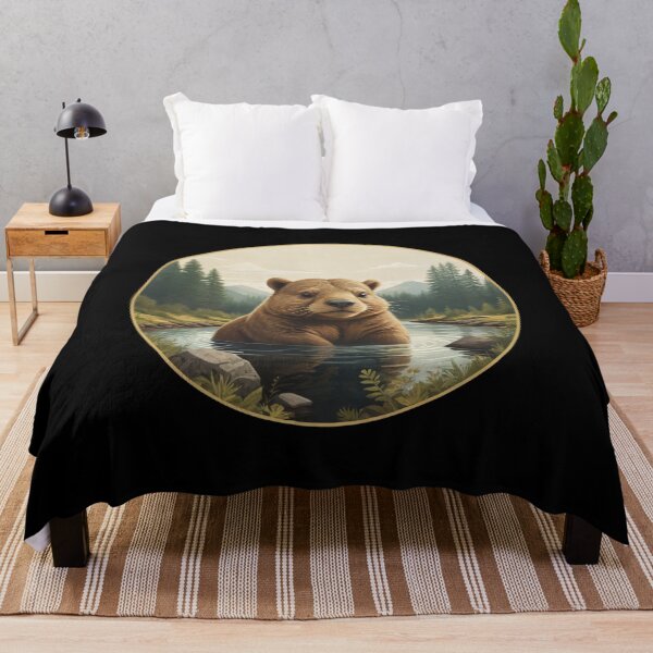 Item preview, Beaver in the forest designed and sold by AlliAll-Digital.
