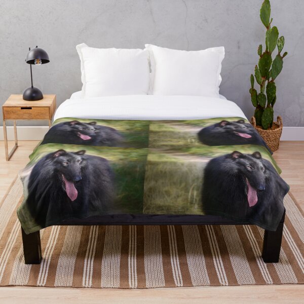 Item preview, Uzi Belgian Sheep Dog In The Light designed and sold by ArtbyDanya.