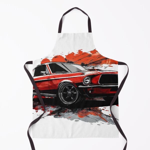 Item preview, Red muscle car designed and sold by javierparra.