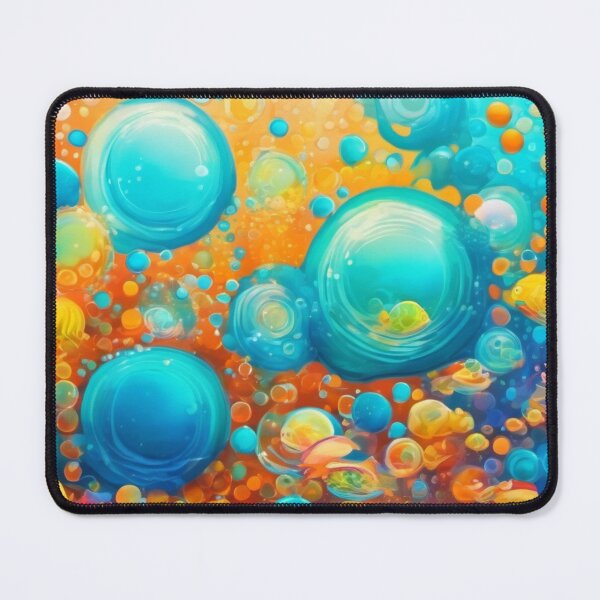 Item preview, Colorful Ocean Bubble Design designed and sold by Health And Fitness Posts e-Store.