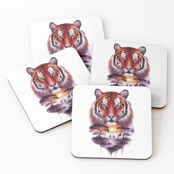 Item preview, Tiger - Safari designed and sold by 123ks.