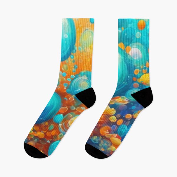 Item preview, Colorful Ocean Bubble Design designed and sold by Health And Fitness Posts e-Store.