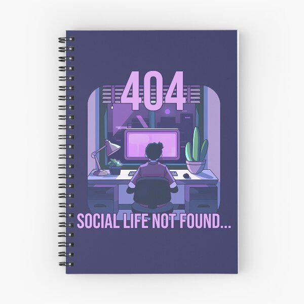Item preview, 404: Social Life not Found! designed and sold by dakkon77.