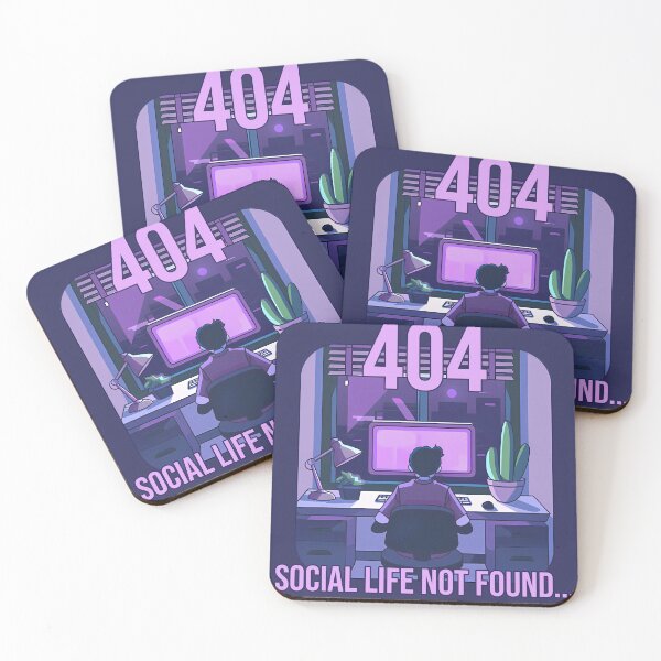 Item preview, 404: Social Life not Found! designed and sold by dakkon77.