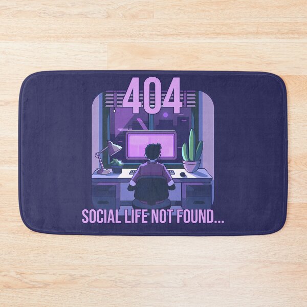 Item preview, 404: Social Life not Found! designed and sold by dakkon77.