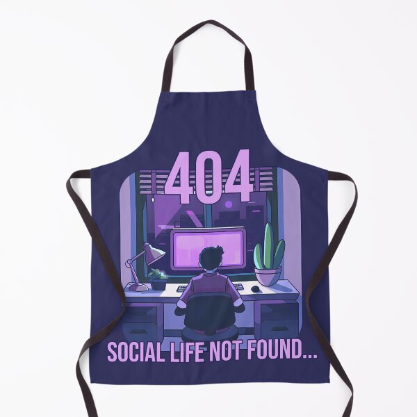 Item preview, 404: Social Life not Found! designed and sold by dakkon77.