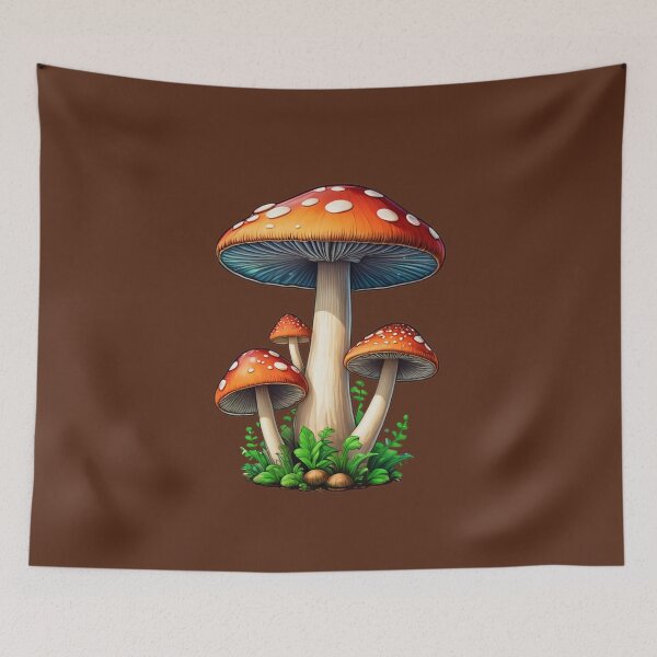 Item preview, Cute Mushroom Sticker designed and sold by Bunmigraphics .