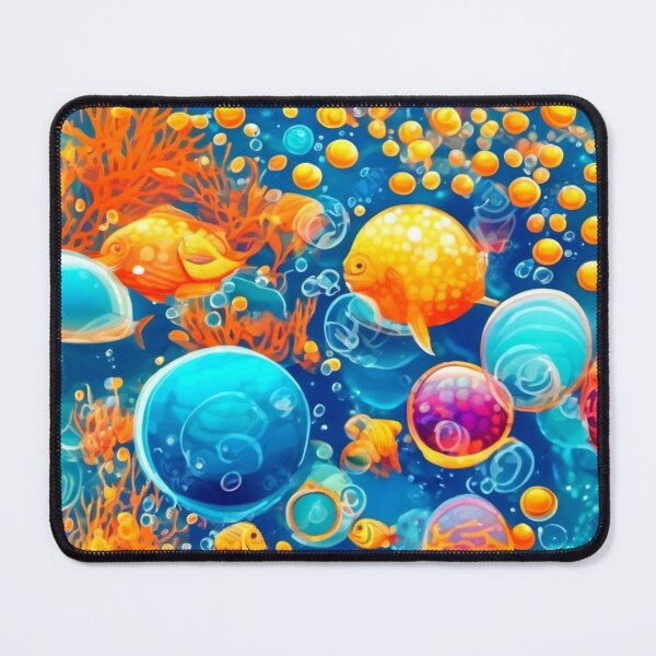 Item preview, Warm Tone Oceanic Bubbles designed and sold by Health And Fitness Posts e-Store.