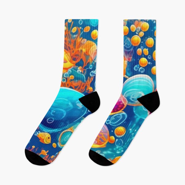 Item preview, Warm Tone Oceanic Bubbles designed and sold by Health And Fitness Posts e-Store.