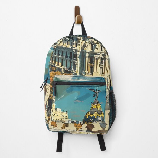 Item preview, Retro Madrid Illustration designed and sold by nomiraclehere.