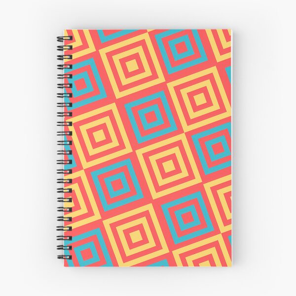 Aperçu de l'œuvre Motif de carrés vibrants créée et vendue par PatternsPalette.