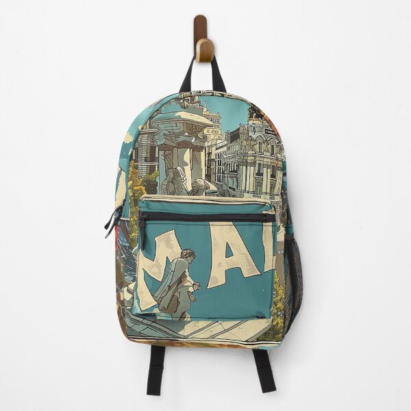 Item preview, Retro Madrid Illustration designed and sold by nomiraclehere.