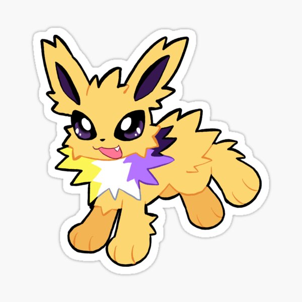 Item preview, Non-binary pride fox designed and sold by Sylzagoon.