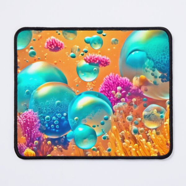 Item preview, Colorful Ocean Bubble Art designed and sold by Health And Fitness Posts e-Store.